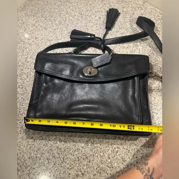 Coach Legacy Archive Slim Briefcase - Picture 10 of 12